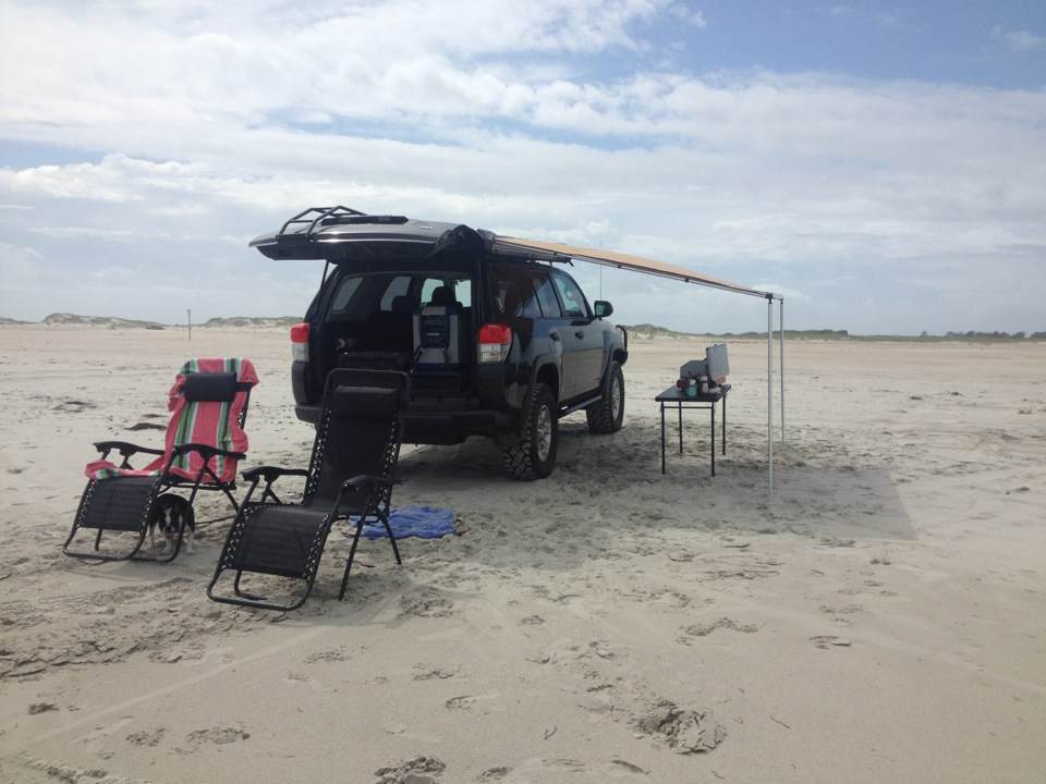 Driving the Beach in Ocracoke, North Carolina