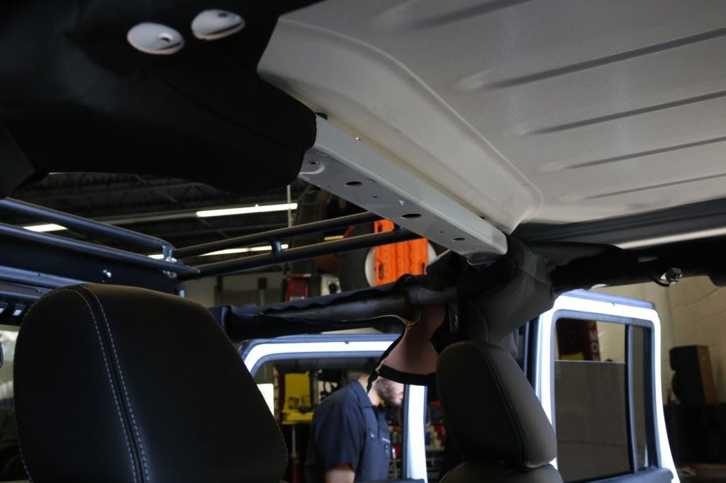 2014 JK Satellite Radio Antenna Relocation