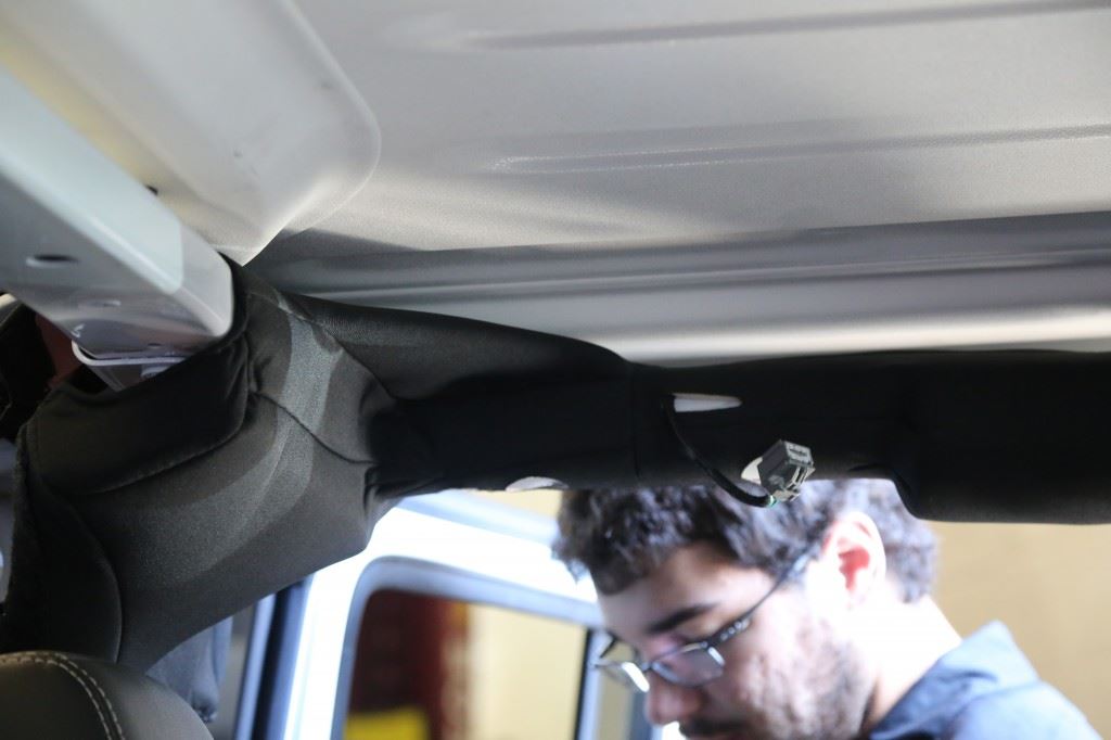 2014 JK Satellite Radio Antenna Relocation