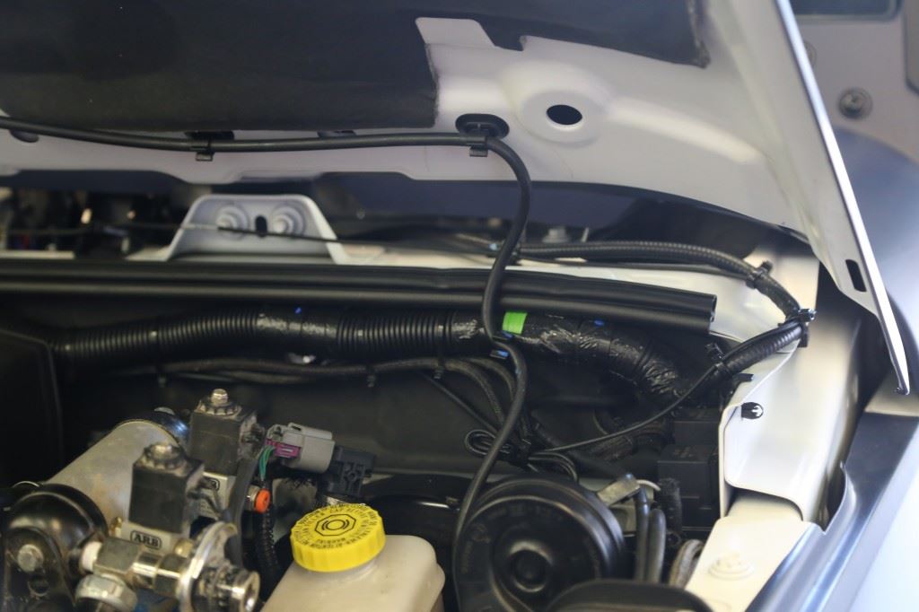 2014 JK Satellite Radio Antenna Relocation